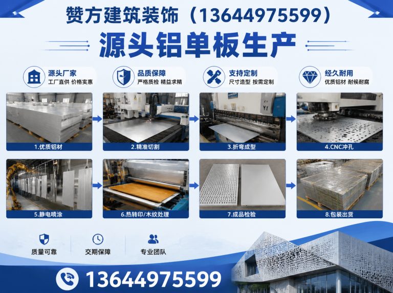 沈北新区源头铝单板生产展示图